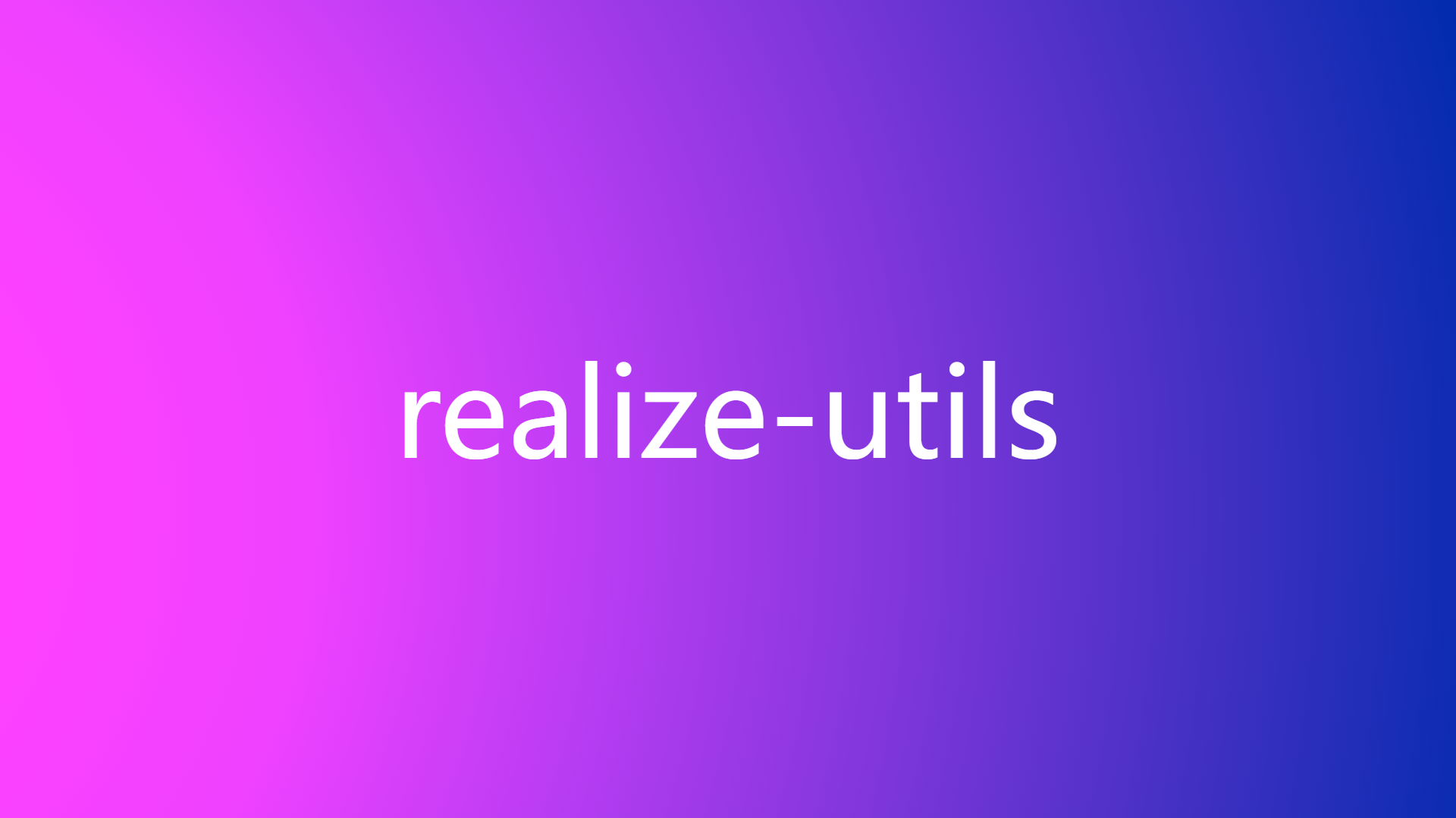 realize-utils